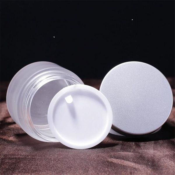 30g frosted glass cosmetic jar empty face cream lip balm storage container refillable sample bottle with silver lids 30ml yth163630
30g frosted glass cosmetic jar empty face cream lip balm storage container refillable sample bottle with silver lids 30ml yth163630