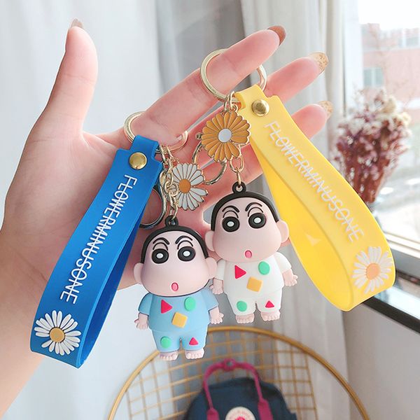 cartoon environmental protection silicone crayon shinchan keychain toy pvc soft glue rope key chain bag charm doll pendant gift, Silver
cartoon environmental protection silicone crayon shinchan keychain toy pvc soft glue rope key chain bag charm doll pendant gift, Silver