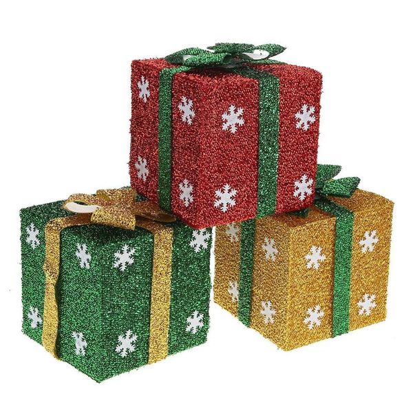 new christmas decoration supply 3d square gift box for home market window ornament laser light led holiday tree decor navidad
new christmas decoration supply 3d square gift box for home market window ornament laser light led holiday tree decor navidad