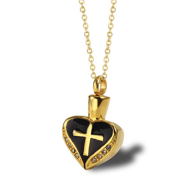 titanium steel-open heart cross cremation urn men and women anniversary pendant heart shape micro zircon perfume bottle necklace, Silver
titanium steel-open heart cross cremation urn men and women anniversary pendant heart shape micro zircon perfume bottle necklace, Silver
