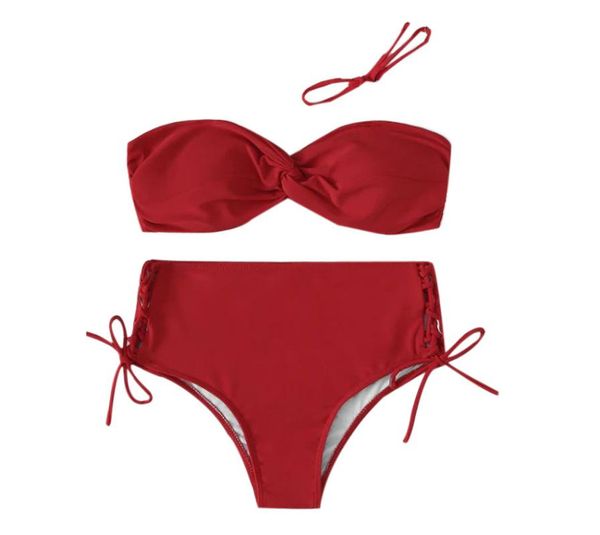 bikini 2020 mujer women tube girls bikini set underwire padded beach floral suit bodycon high waist swimwear, White;red
bikini 2020 mujer women tube girls bikini set underwire padded beach floral suit bodycon high waist swimwear, White;red