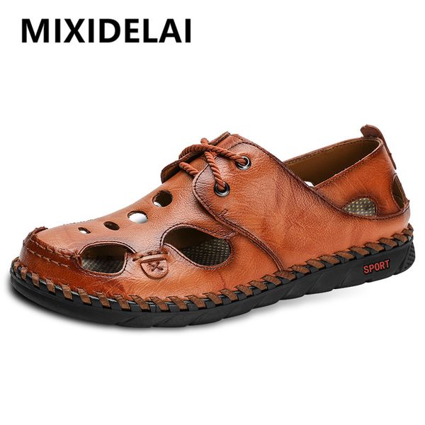 new large size 38-46 men's sandals summer fashion beach sandals men leather casual shoes soft non-slip zapatos de hombre, Black
new large size 38-46 men's sandals summer fashion beach sandals men leather casual shoes soft non-slip zapatos de hombre, Black