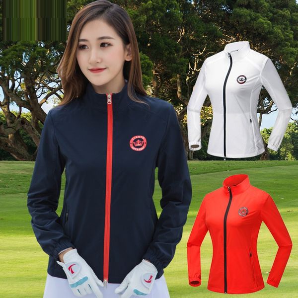 women clothes golf jacket full long sleeve zipper golf apparel ladies sunscreen windbreaker run tennis sportswear d0684, Red;blue
women clothes golf jacket full long sleeve zipper golf apparel ladies sunscreen windbreaker run tennis sportswear d0684, Red;blue