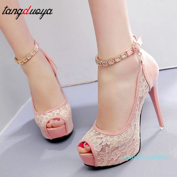 lace wedding shoes woman peep toe high heels women shoes platform heels summer pumps women shoes high heel sandals tacones mujer c03, Black
lace wedding shoes woman peep toe high heels women shoes platform heels summer pumps women shoes high heel sandals tacones mujer c03, Black