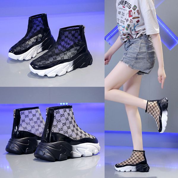 2020 summer letter yarn thick bottom increased sports shoes comfortable and breathable personality super fire martin boots
2020 summer letter yarn thick bottom increased sports shoes comfortable and breathable personality super fire martin boots