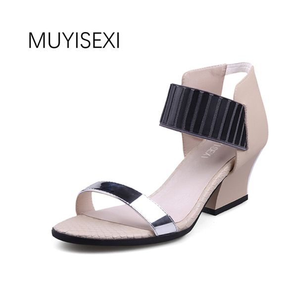 women sandals summer mixed color genuine leather basic sandals women wedge high heels brand shoes woman 4 color hl29b muyisexi, Black
women sandals summer mixed color genuine leather basic sandals women wedge high heels brand shoes woman 4 color hl29b muyisexi, Black