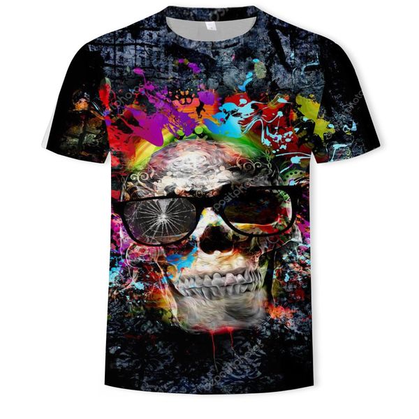 mens designer digital graffiti skeleton 3d printing round collar t-shirt short sleeve clothing, White;black
mens designer digital graffiti skeleton 3d printing round collar t-shirt short sleeve clothing, White;black