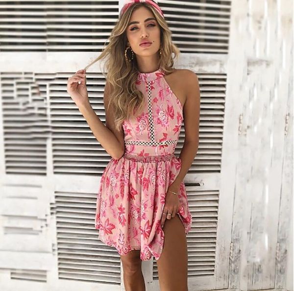 cute women dresses 2020 summer skirts floral pattern casual lady party dresses formal short skirts clubwear 2 colors, Black;gray
cute women dresses 2020 summer skirts floral pattern casual lady party dresses formal short skirts clubwear 2 colors, Black;gray