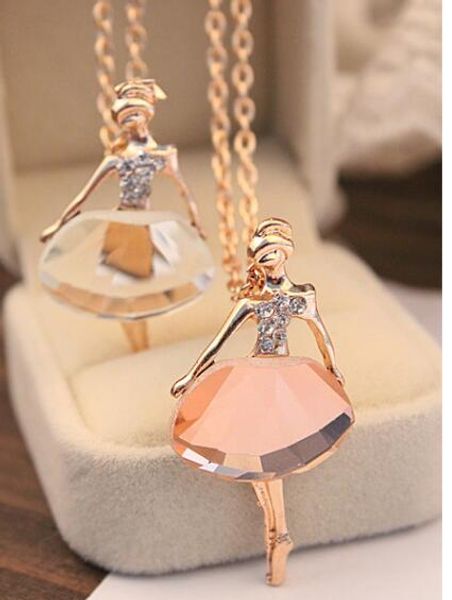 fashion- sweater necklace girls boho bijoux gold plated crystal ballet girl statement necklaces pendants for women wedding christmas gift, Silver
fashion- sweater necklace girls boho bijoux gold plated crystal ballet girl statement necklaces pendants for women wedding christmas gift, Silver