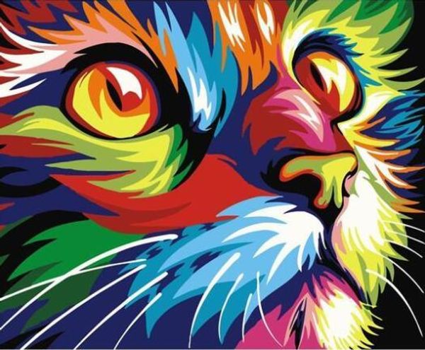 color cat - paint by numbers kits for adults diy diy picture canvas handpainted painting animals art picture draw on canvas
color cat - paint by numbers kits for adults diy diy picture canvas handpainted painting animals art picture draw on canvas