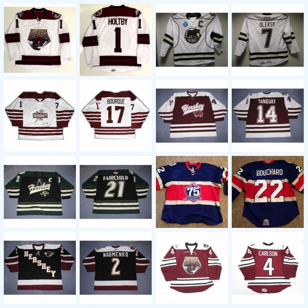ahl hershey bears 1 brayden holtby 22 francois bouchard 75th 2 nick naumenko 17 chris bourque hokcey jersey avalanche capitals burgandy, Black
ahl hershey bears 1 brayden holtby 22 francois bouchard 75th 2 nick naumenko 17 chris bourque hokcey jersey avalanche capitals burgandy, Black