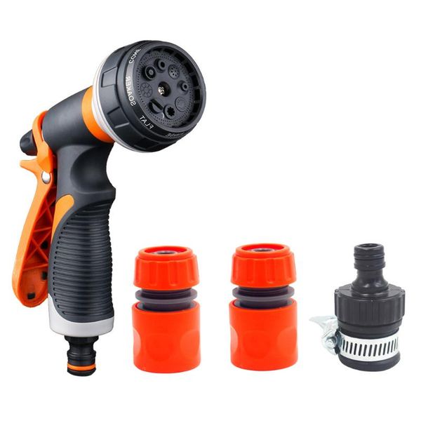 garden water spray lawn sprinkler car wash water gun hose nozzles with 8 pattern high pressure power washer for garden watering
garden water spray lawn sprinkler car wash water gun hose nozzles with 8 pattern high pressure power washer for garden watering