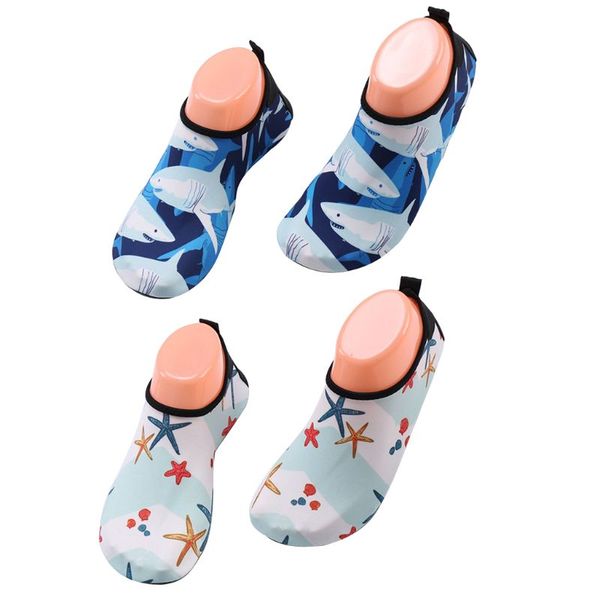 men women thicken sole barefoot beach water shoes cute cartoon shark starfish print surfing swim sport quick-dry aqua yoga socks, Black
men women thicken sole barefoot beach water shoes cute cartoon shark starfish print surfing swim sport quick-dry aqua yoga socks, Black