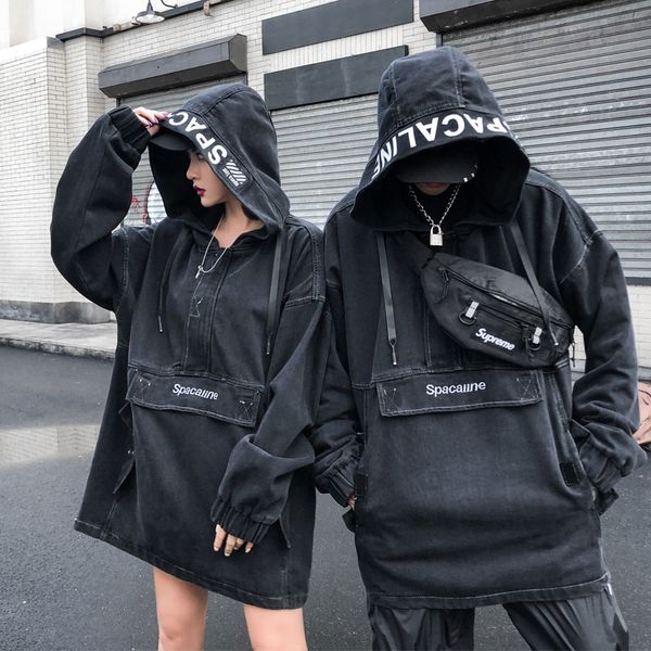жан куртка с капюшоном hip hop лоскутная мужские пальто куртки мужской толстовки пальто 2019 мужчин черный пара streetwear толстовка бомбард, Black
жан куртка с капюшоном hip hop лоскутная мужские пальто куртки мужской толстовки пальто 2019 мужчин черный пара streetwear толстовка бомбард, Black