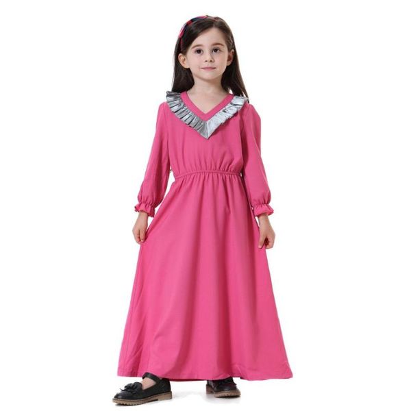 dubai arabic muslim girl dress turkey sweet ruffles a-line abaya dresses kids islamic robe gowns burka child jilbab vestidos, Red
dubai arabic muslim girl dress turkey sweet ruffles a-line abaya dresses kids islamic robe gowns burka child jilbab vestidos, Red