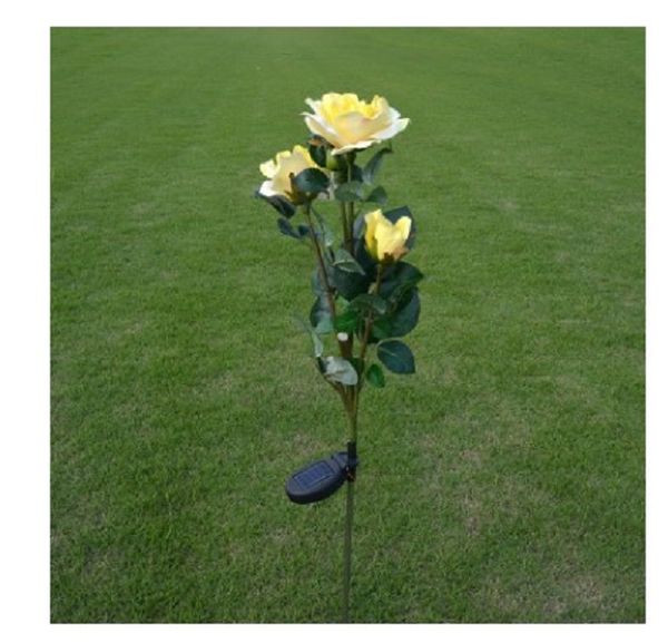 2020 garden decorations lamps yellow 3-head solar rose lamp led simulation flower grass flat lamp garden garden decorative ground l
2020 garden decorations lamps yellow 3-head solar rose lamp led simulation flower grass flat lamp garden garden decorative ground l
