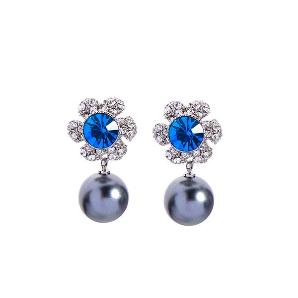simple design drop earring adjustable cute crystal acrylic pearl flower earring for women handmade date gift jewelry, Silver
simple design drop earring adjustable cute crystal acrylic pearl flower earring for women handmade date gift jewelry, Silver