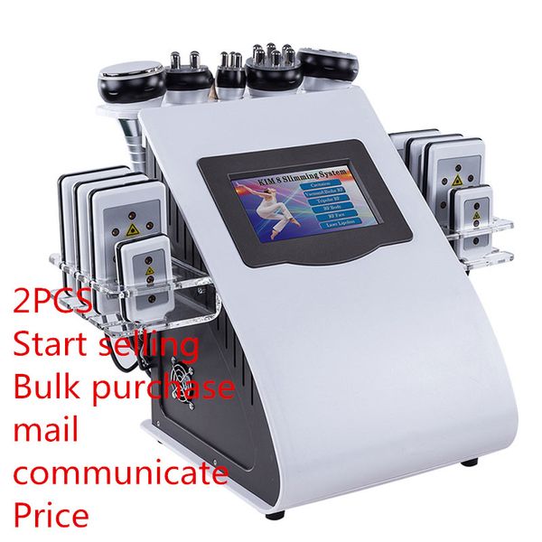 new 6 in 1 40k ultrasonic liposuction air cavity 8 pad laser vacuum rf skin care machine slimming machine
new 6 in 1 40k ultrasonic liposuction air cavity 8 pad laser vacuum rf skin care machine slimming machine