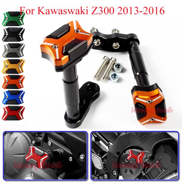 for z300 2013 2014 2015 2016 cnc motorcycle frame sliders anti-collision protection slider frame anti crash pad protect
for z300 2013 2014 2015 2016 cnc motorcycle frame sliders anti-collision protection slider frame anti crash pad protect