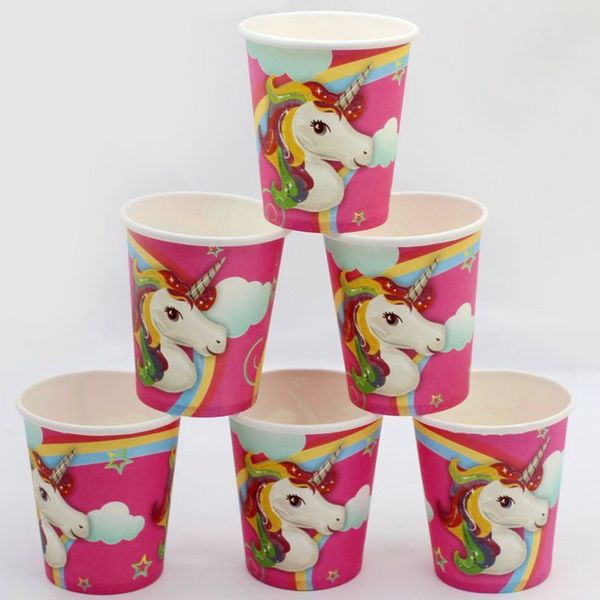 10pcs cartoon colored unicorn paper cup home supplies children's birthday holiday graduation wedding universal party decoration
10pcs cartoon colored unicorn paper cup home supplies children's birthday holiday graduation wedding universal party decoration