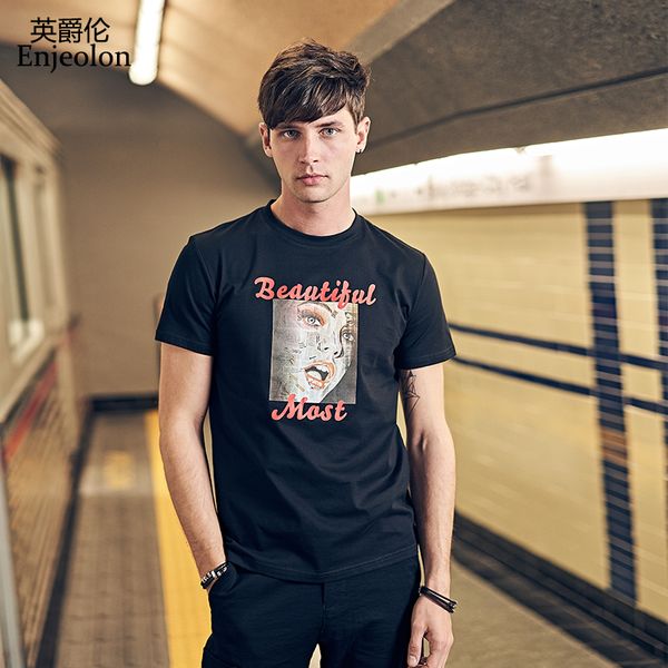 enjeolon new t shirt men summer fashion o neck t shirt fit men t-shirt casual letter face printing t-shirt tees 3xl t8151, White;black
enjeolon new t shirt men summer fashion o neck t shirt fit men t-shirt casual letter face printing t-shirt tees 3xl t8151, White;black