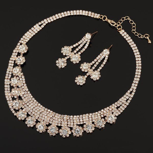crystal the pendant is full of diamond ornaments necklace bride wedding decoration earring wedding dress pgraphic studio11, Silver
crystal the pendant is full of diamond ornaments necklace bride wedding decoration earring wedding dress pgraphic studio11, Silver