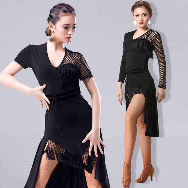 2018 new fashion latin dance dress for women/lady international standard ballroom cha cha salsa dancing latina dresses dl2558, Black;red
2018 new fashion latin dance dress for women/lady international standard ballroom cha cha salsa dancing latina dresses dl2558, Black;red