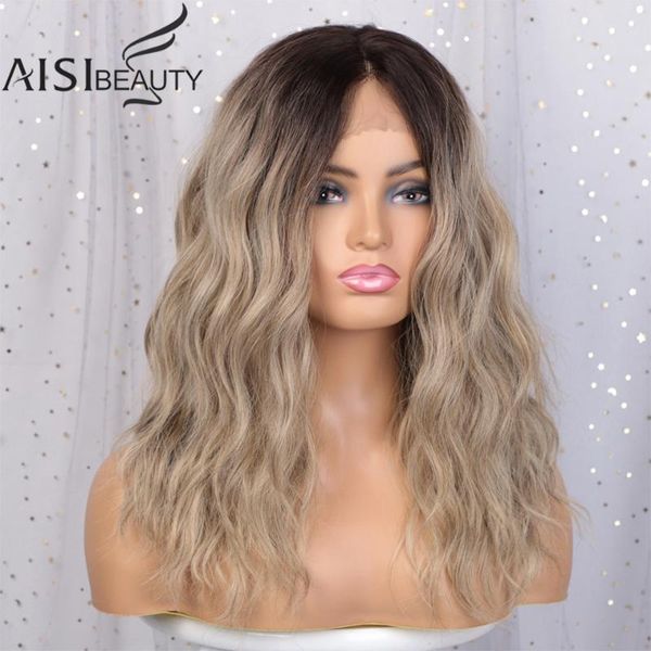 aisi beauty gradient long wavy heat resistant middle part synthetic lace wig for african american women cosplay wigs, Black
aisi beauty gradient long wavy heat resistant middle part synthetic lace wig for african american women cosplay wigs, Black