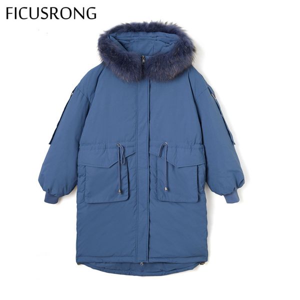 ficusrong hooded plus size womens winter jackets coats warm thicken fashion big fur collar ladies long down parka women jackets, Black
ficusrong hooded plus size womens winter jackets coats warm thicken fashion big fur collar ladies long down parka women jackets, Black