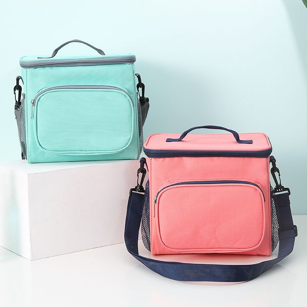 thermal lunch bag large shoulder thicker cooler bag tote insulated ice pack portable picnic drink beer storage container, Blue;pink
thermal lunch bag large shoulder thicker cooler bag tote insulated ice pack portable picnic drink beer storage container, Blue;pink