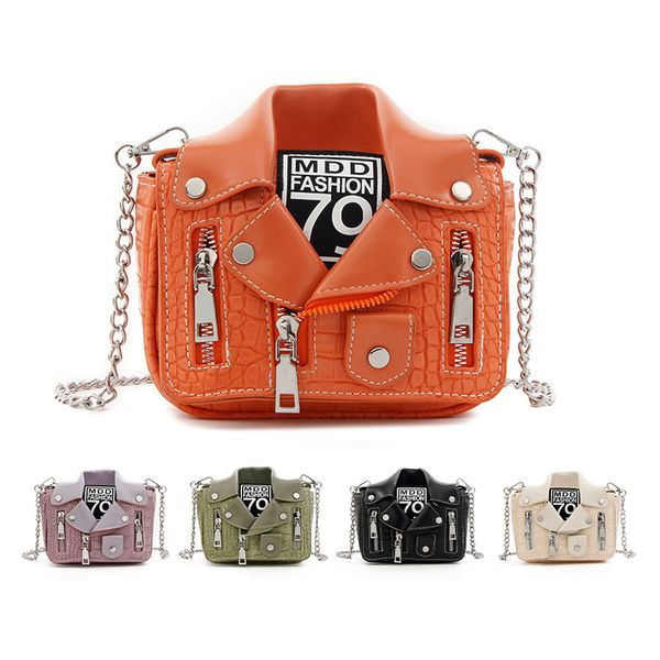 22 colors fashion famale shoulder bag new design chain motorcycle hight quality casual clothing rivet jacket shape for bag women
22 colors fashion famale shoulder bag new design chain motorcycle hight quality casual clothing rivet jacket shape for bag women