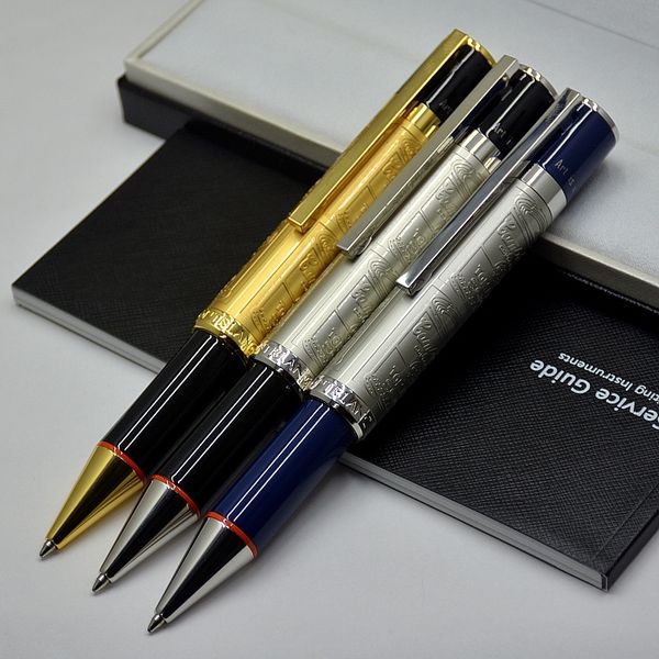 new luxury m pens limited special edition andy warhol reliefs barrel metal ballpoint pen writing office school supplies high quality, Blue;orange
new luxury m pens limited special edition andy warhol reliefs barrel metal ballpoint pen writing office school supplies high quality, Blue;orange
