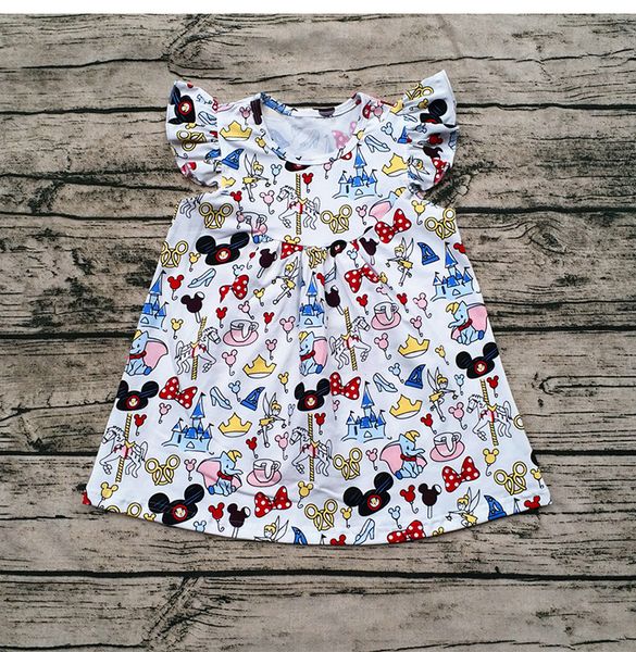 girls summer latest design fashionable casual flutter dress children's mickey dress, Red;yellow
girls summer latest design fashionable casual flutter dress children's mickey dress, Red;yellow