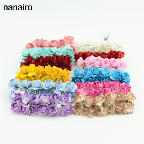 144pcs mini paper rose handmade artificial flower bouquet for wedding decoration diy wreath scrapbooking craft fake flower
144pcs mini paper rose handmade artificial flower bouquet for wedding decoration diy wreath scrapbooking craft fake flower