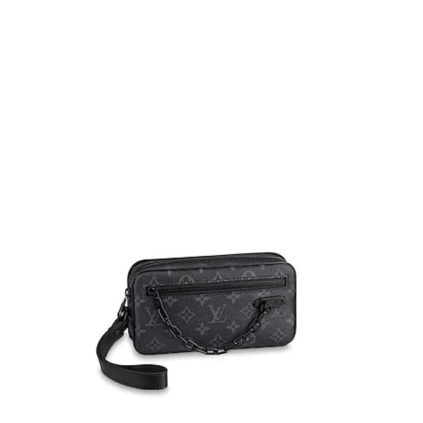 louxu888 m68321 pochette volga men real leather long wallet chain wallets compact purse clutches evening key card holders, Blue;gray
louxu888 m68321 pochette volga men real leather long wallet chain wallets compact purse clutches evening key card holders, Blue;gray