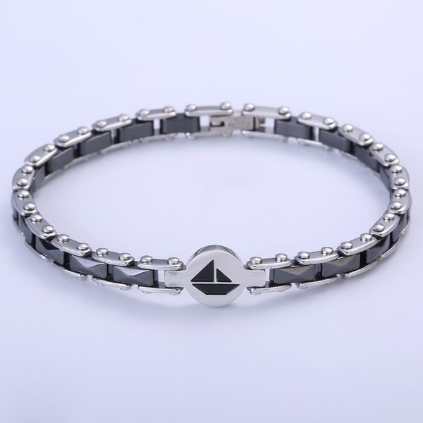 lostsoul new unique sailing ceramic stainless simple personality ladies couple bracelet christmas anniversary wedding gift, Black
lostsoul new unique sailing ceramic stainless simple personality ladies couple bracelet christmas anniversary wedding gift, Black