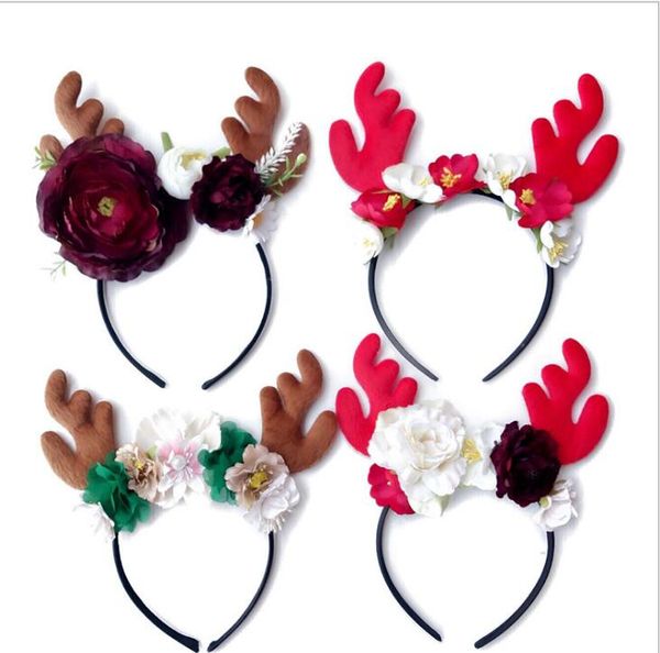 antler big flower baby hair accessories children's christmas holiday party atmosphere headband gb1078, Slivery;white
antler big flower baby hair accessories children's christmas holiday party atmosphere headband gb1078, Slivery;white