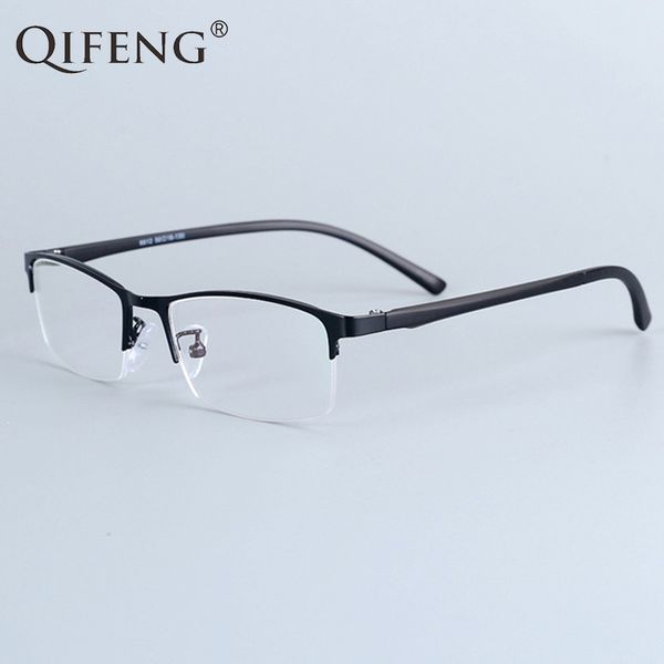 qifeng spectacle frame eyeglasses men computer optical prescription eye glasses frame for male transparent clear lens qf6612, Black
qifeng spectacle frame eyeglasses men computer optical prescription eye glasses frame for male transparent clear lens qf6612, Black