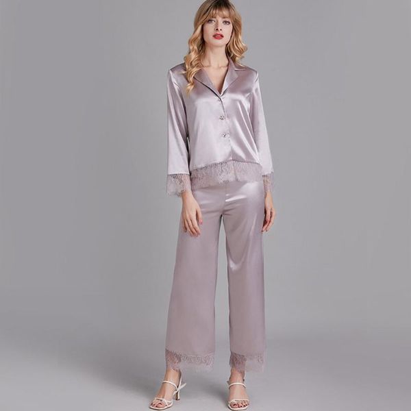 korea fresh solid pajama sets women 100% silk cotton long sleeve casual sleepwear women pyjamas summer 2020, Black;red
korea fresh solid pajama sets women 100% silk cotton long sleeve casual sleepwear women pyjamas summer 2020, Black;red