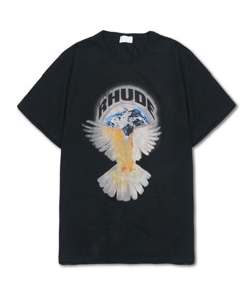 mens designer t shirts high street judge rhud white dove printing washed retro short sleeve loose women casual clothes, White;black
mens designer t shirts high street judge rhud white dove printing washed retro short sleeve loose women casual clothes, White;black