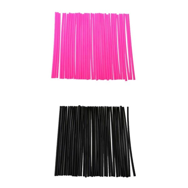 72 pcs. black + pink motorcycle spoke cover rims spoke tubes for 3.5-6.5 mm spoke, length 17cm
72 pcs. black + pink motorcycle spoke cover rims spoke tubes for 3.5-6.5 mm spoke, length 17cm