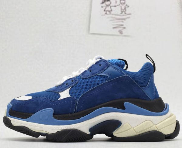 wholesale fashion dad paris triple s casual shoes designer hiking sneakers men and women fashion casual shoes blue, Black
wholesale fashion dad paris triple s casual shoes designer hiking sneakers men and women fashion casual shoes blue, Black