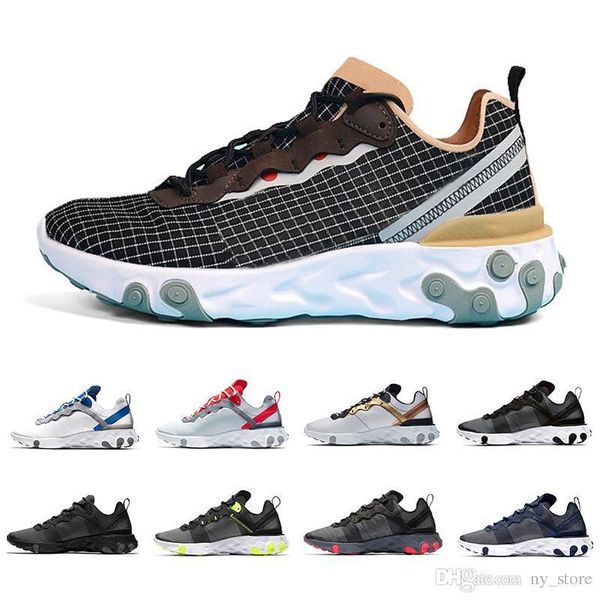 2019 escape pack taped seams solar red react element 55 game royal men running shoes for women sports mens trainer 55s sneakers 36-45
2019 escape pack taped seams solar red react element 55 game royal men running shoes for women sports mens trainer 55s sneakers 36-45