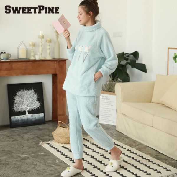sweetpine женщины пижамы наборы теплый мягкий каросет фланель костюм женский мультфильм животных с длинным рукавом пижамы ночная рубашка дом, Blue;gray
sweetpine женщины пижамы наборы теплый мягкий каросет фланель костюм женский мультфильм животных с длинным рукавом пижамы ночная рубашка дом, Blue;gray