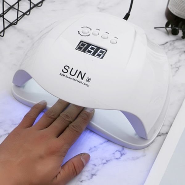 54w professional uv lamp nail dryer lamp for all nail gel polish art curing uv gel art tools quick dry sunx
54w professional uv lamp nail dryer lamp for all nail gel polish art curing uv gel art tools quick dry sunx