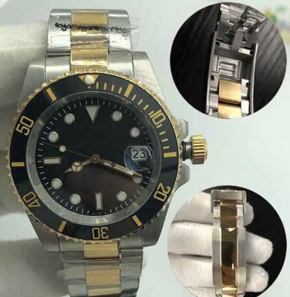6 style luxury wristwatch 116610 116613 116618 114060 40mm automatic stainless steel bracelet ceramic bezel gliding buckle blue luminous, Slivery;brown
6 style luxury wristwatch 116610 116613 116618 114060 40mm automatic stainless steel bracelet ceramic bezel gliding buckle blue luminous, Slivery;brown
