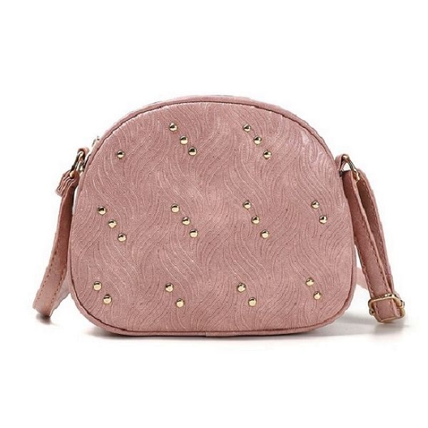 new female fashion design small round bag korean version rivet classic simple handbag mini solid color crossbody bag
new female fashion design small round bag korean version rivet classic simple handbag mini solid color crossbody bag