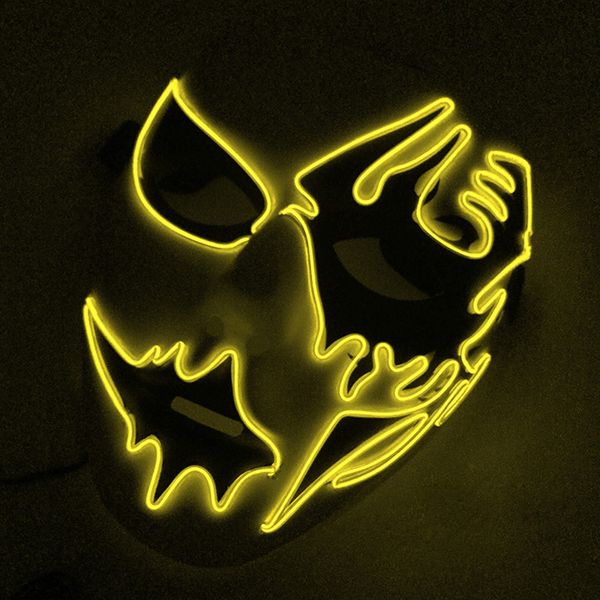 el led mask halloween party masque masquerade masks neon masks light glow in the dark mascara horror mask glowing masker purge
el led mask halloween party masque masquerade masks neon masks light glow in the dark mascara horror mask glowing masker purge