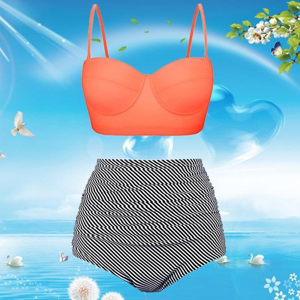 pleated split women swimwear summer high waist print bathing padded holiday two piece beachwear push-up fashion
pleated split women swimwear summer high waist print bathing padded holiday two piece beachwear push-up fashion