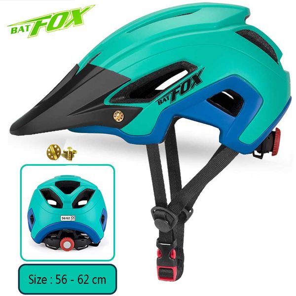 batfox cycling helmet men women mtb bicycle helmet ultralight big visor breathable road bike outdoor sport ridding helm
batfox cycling helmet men women mtb bicycle helmet ultralight big visor breathable road bike outdoor sport ridding helm